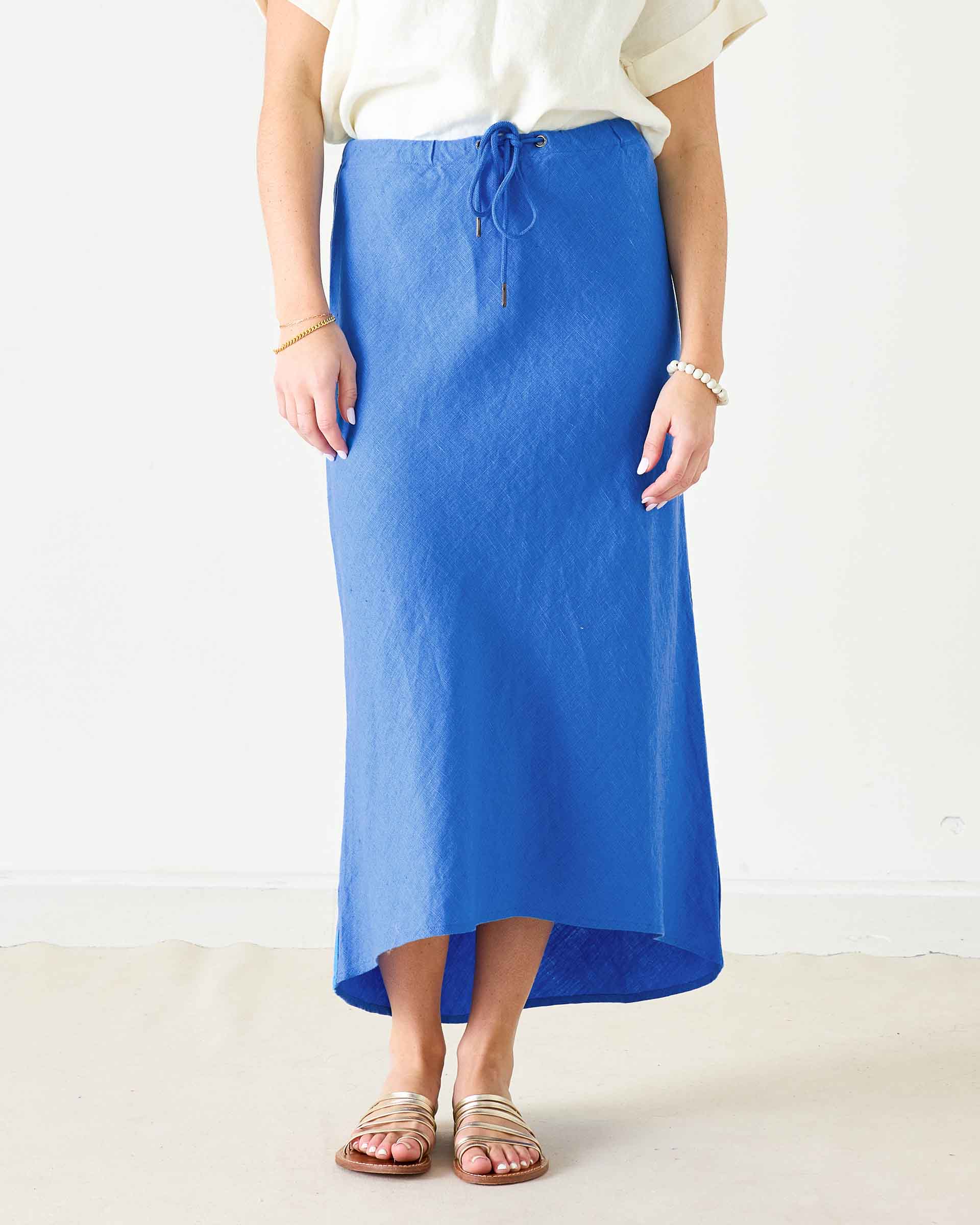 Women's Comporta Blue Skirt