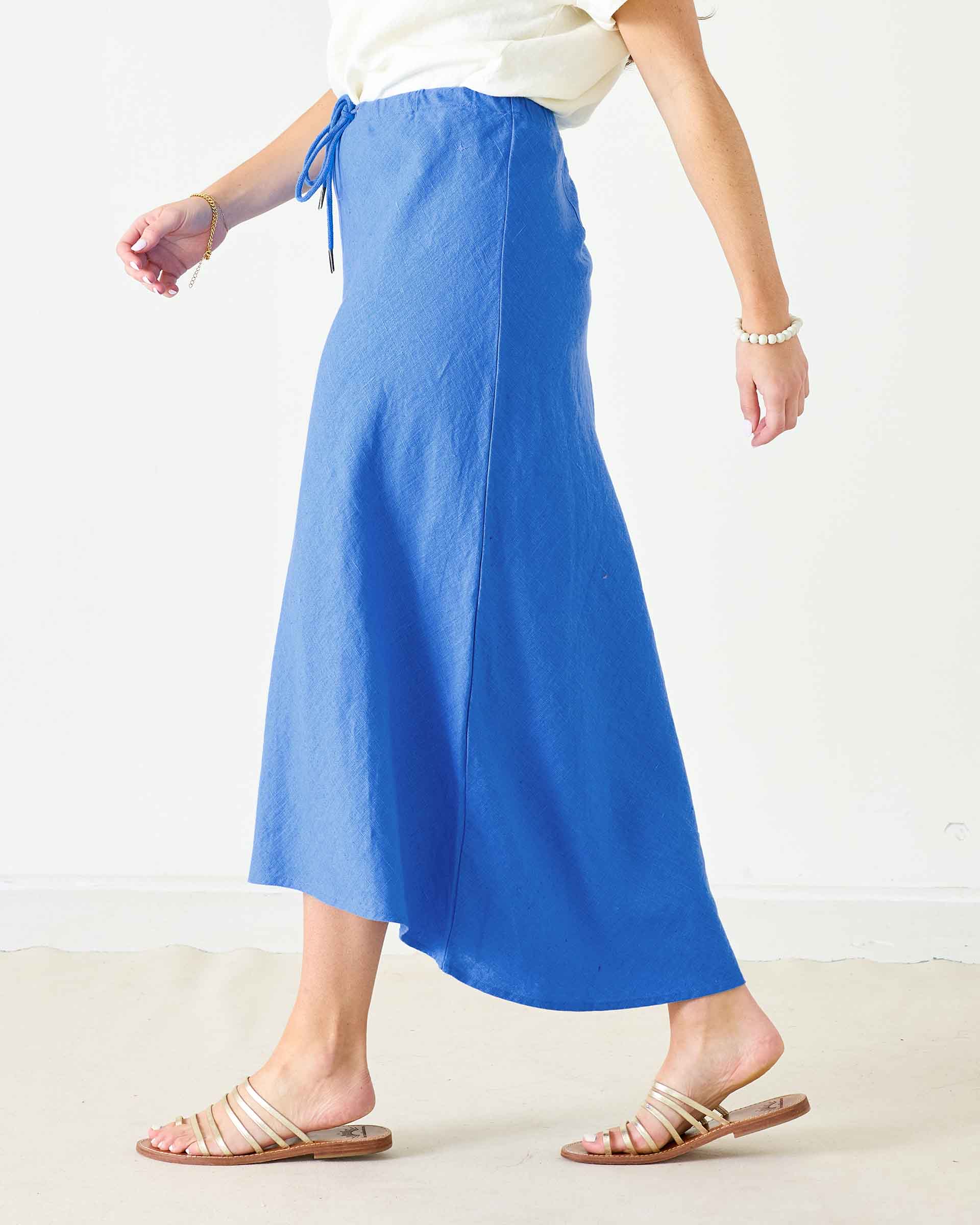 Women's Comporta Blue Skirt