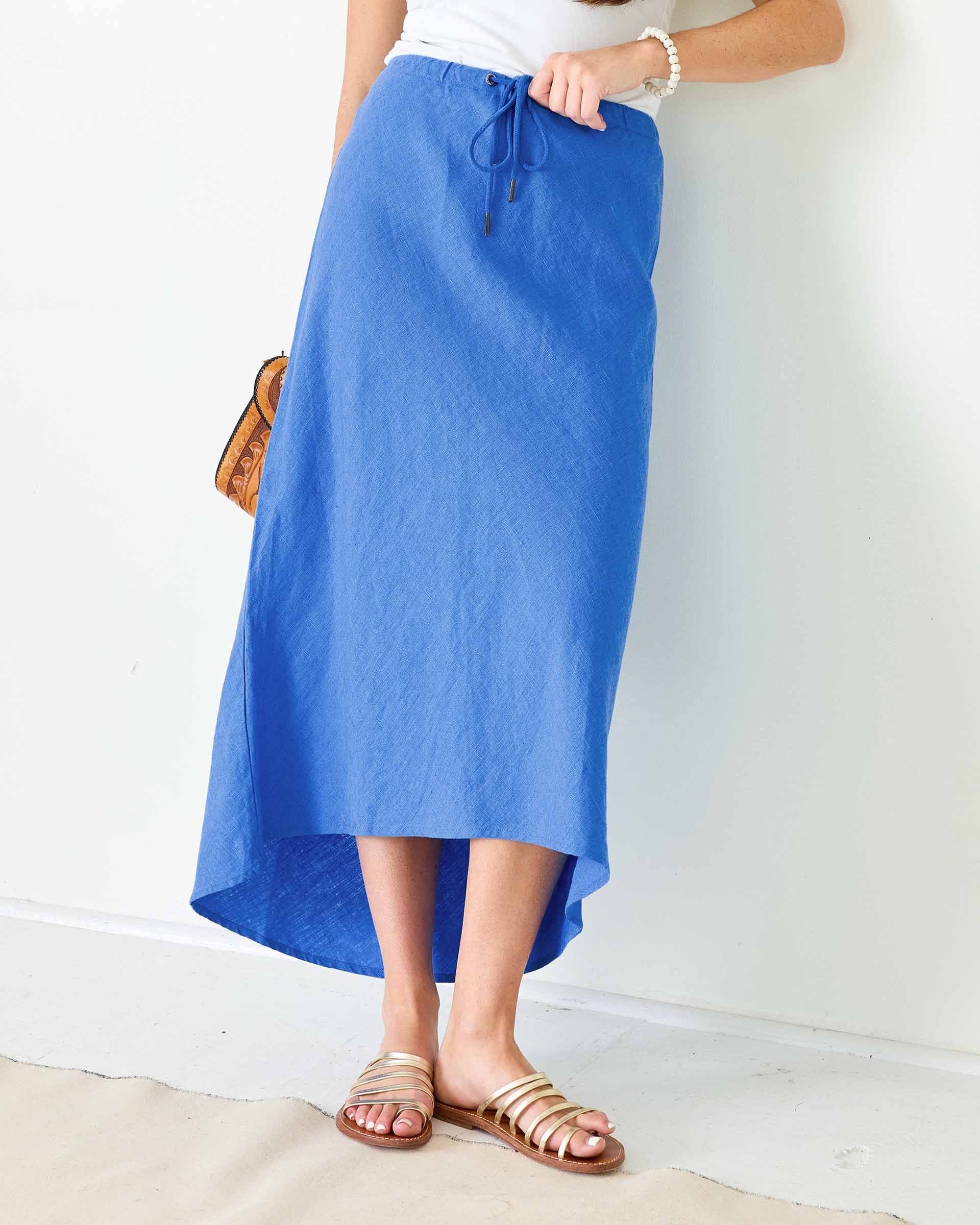 Women's Comporta Blue Skirt