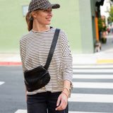 Women's Fall Striped One Sized Slub Tee