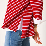 Women's Fall Striped One Sized Slub Tee