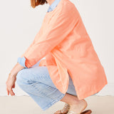 Women's Orange One Sized Slub Tee