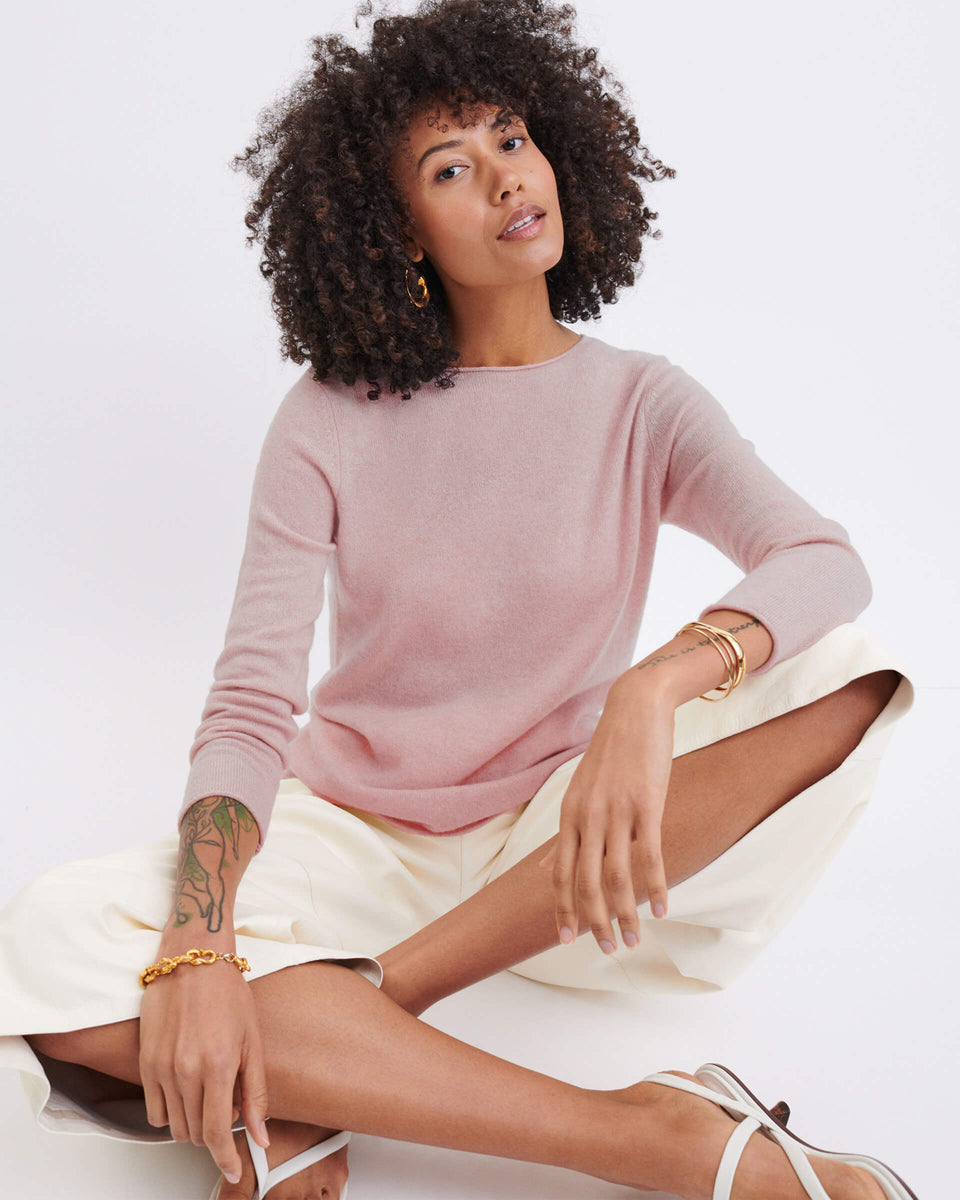 Carmel Fitted Cashmere Sweater