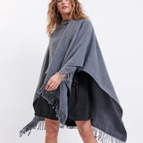 Women's One Size Gray Travel Wrap Front View Swing