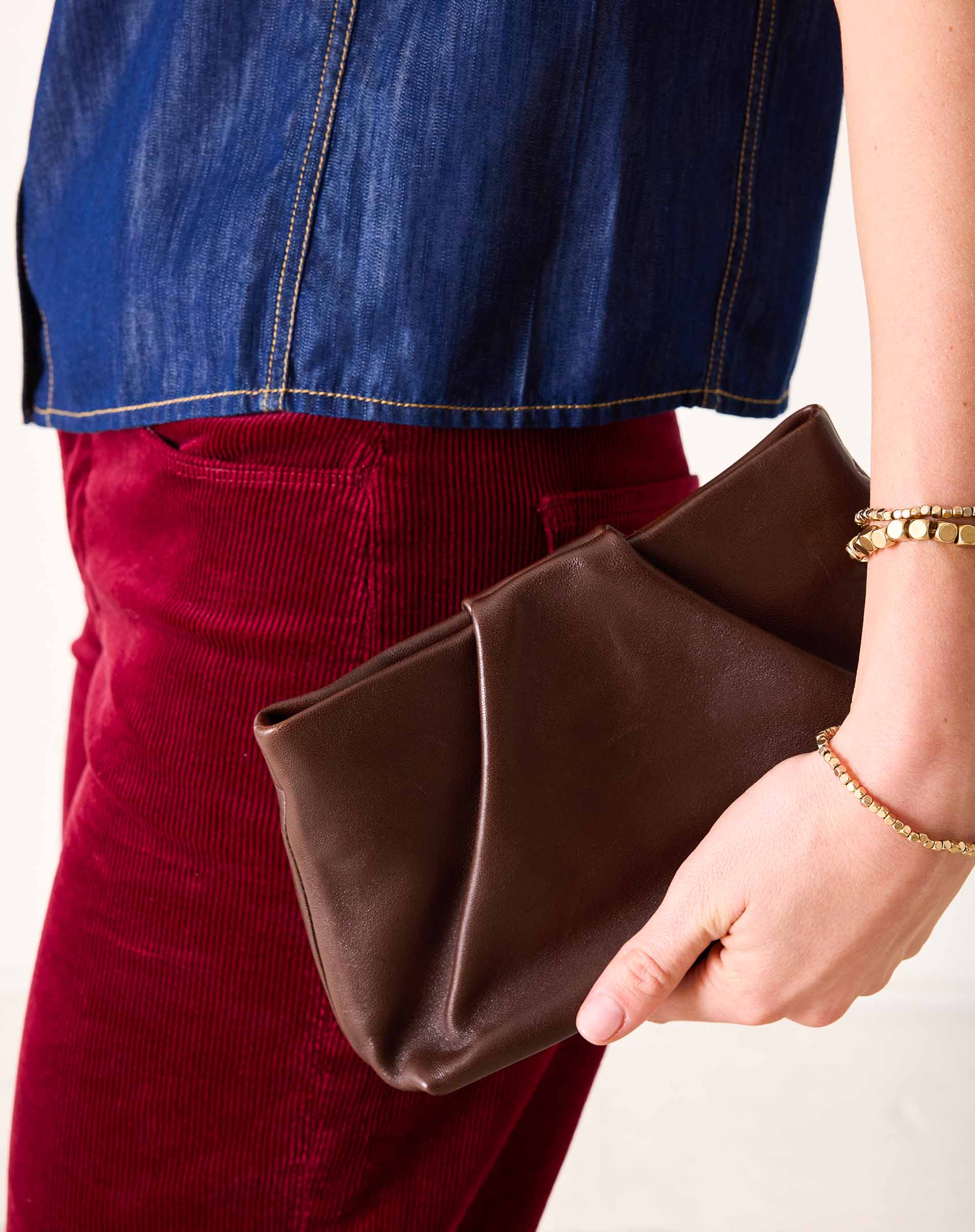 5th Ave Small Adjustable Clutch