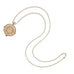 mersea colab Aquarius zodiac pendant with long chain