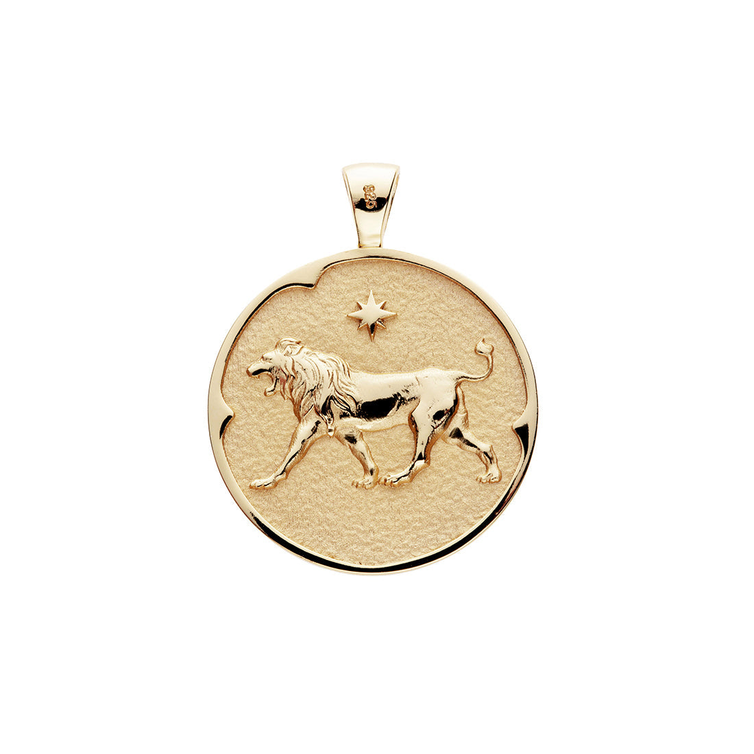 mersea colab Leo zodiac pendant