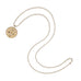 mersea colab Libra zodiac pendant with long chain