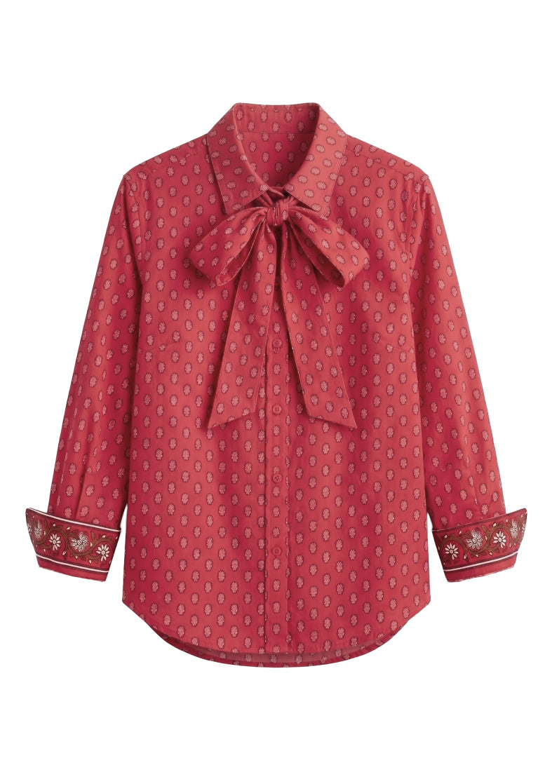 Margot Tie Button Up