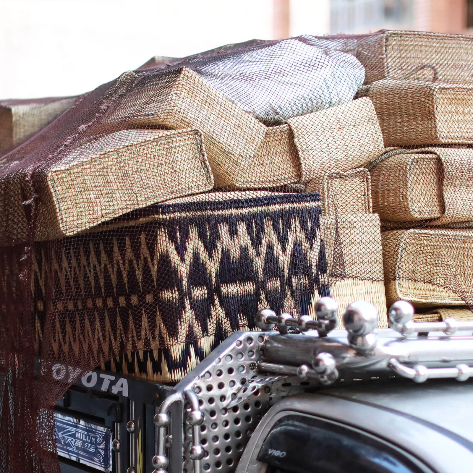 Medina Marker Basket on truck