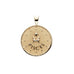 back of mersea colab pisces zodiac pendant