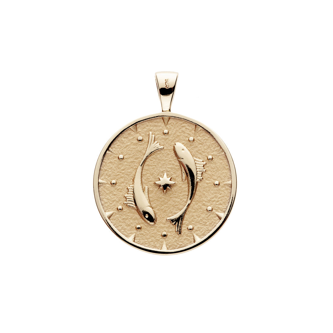 mersea colab pisces zodiac pendant