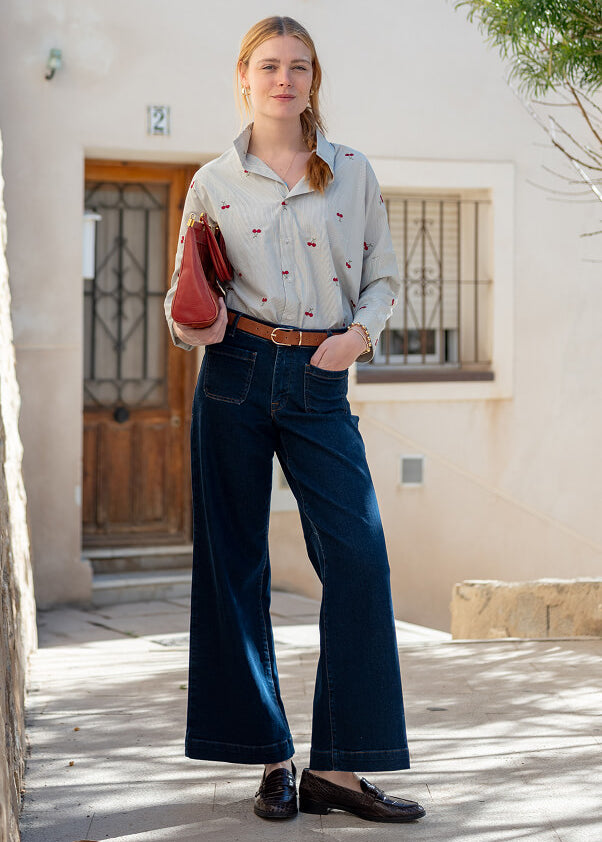Sailor Wide Leg Jeans