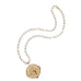 mersea colab sagittarius zodiac pendant with chain