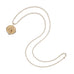 mersea colab sagittarius zodiac pendant with long chain
