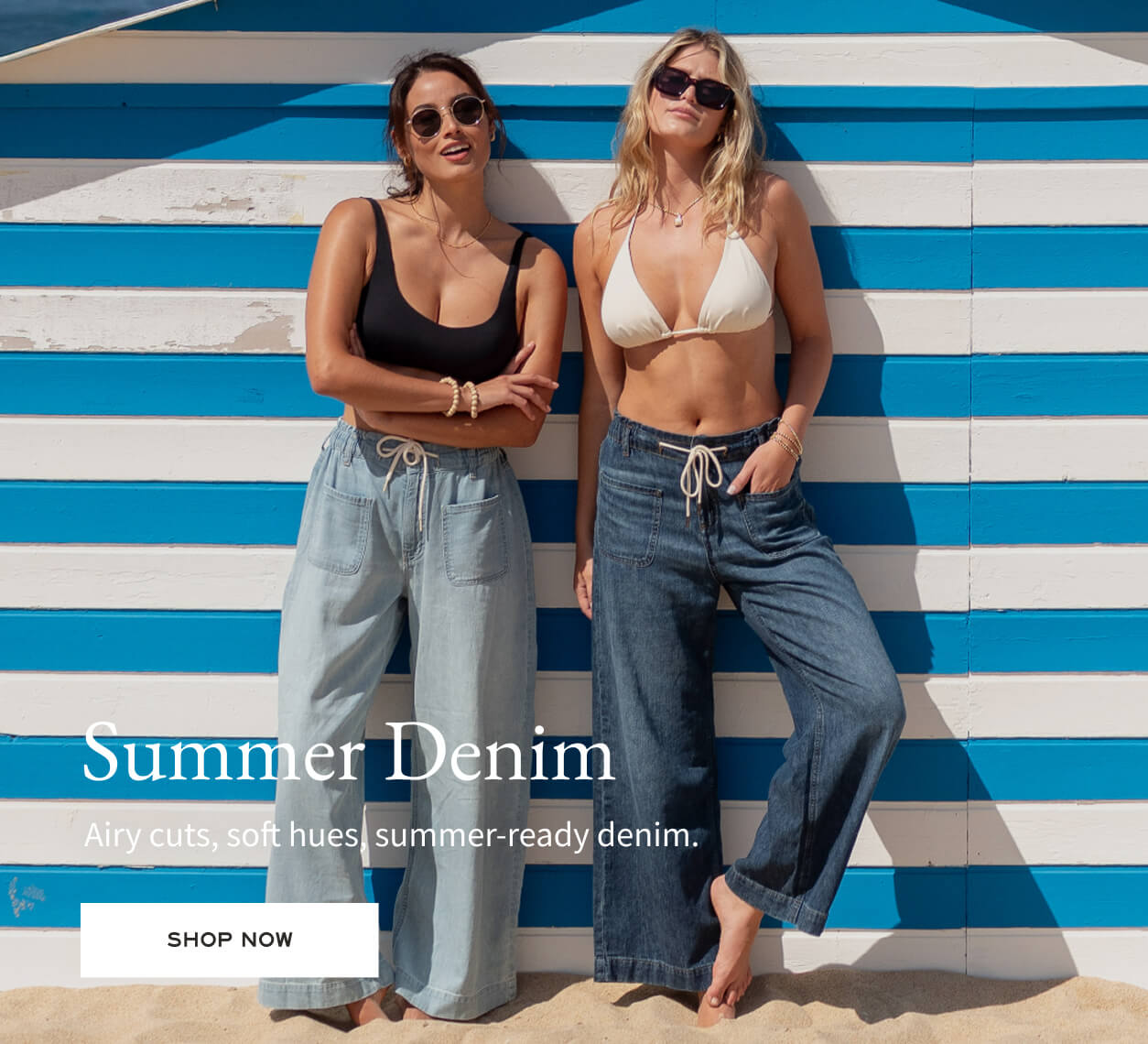 Summer Denim - Airy cuts, soft hues, summer-ready denim - shop now