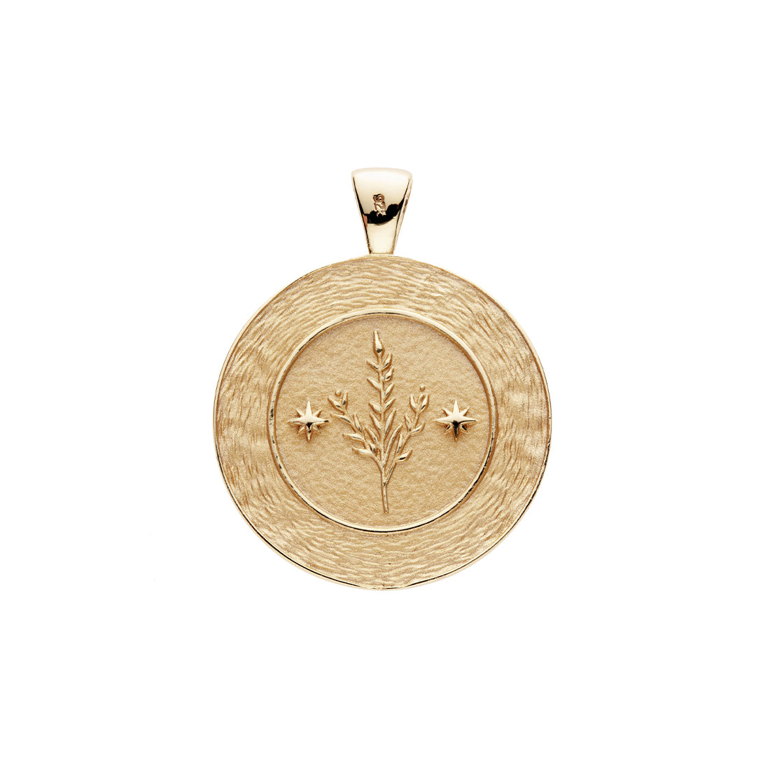 mersea colab virgo zodiac pendant