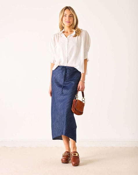 【新品】Deuxieme Classe Cu/R Maxi Skirt Chic Aix Maxi Skirt Voyageur by Mersea | Classic and Timeless