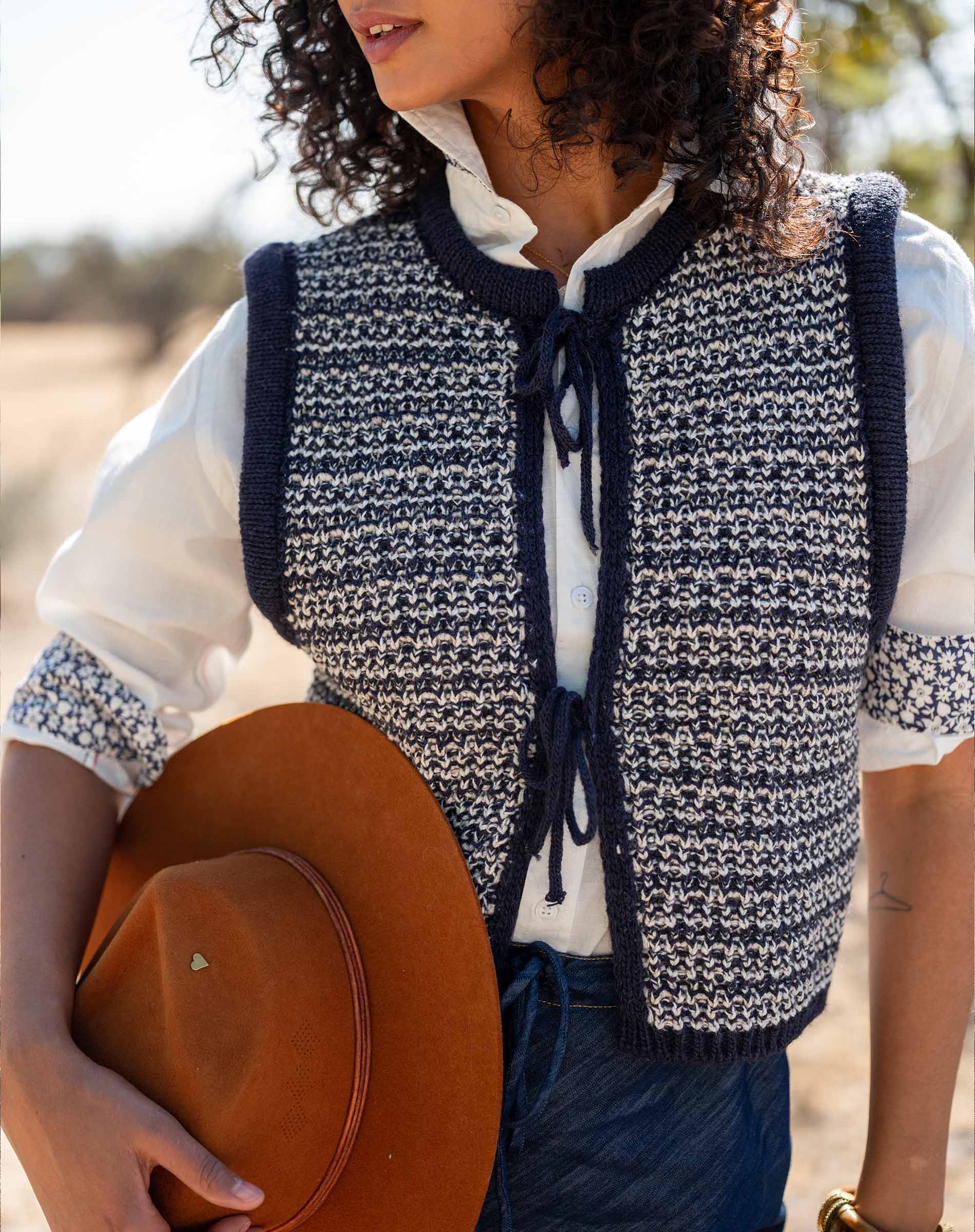 Allende Crochet Vest