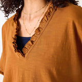 Amelia Ruffle Tee