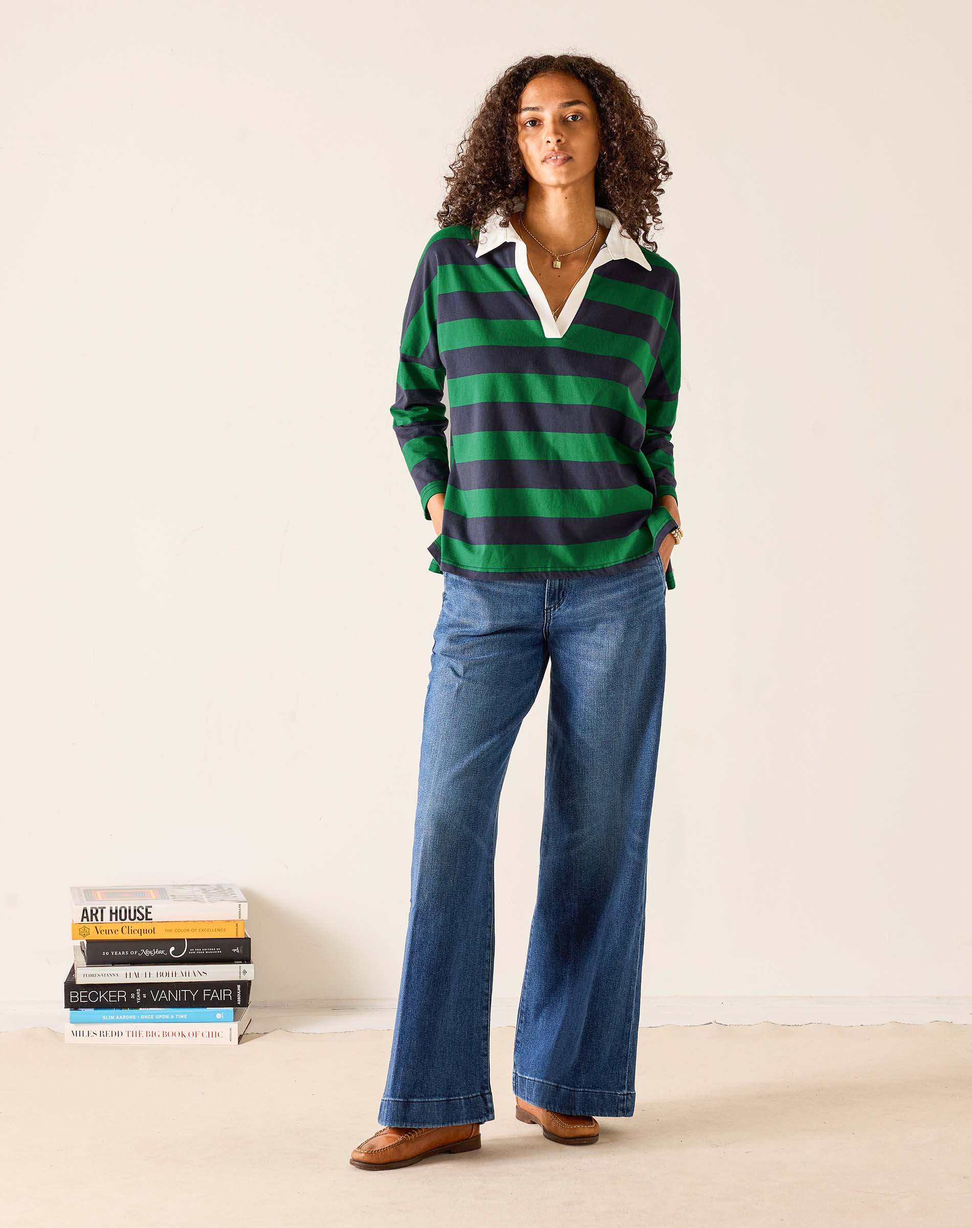 Marlene Denim Trouser