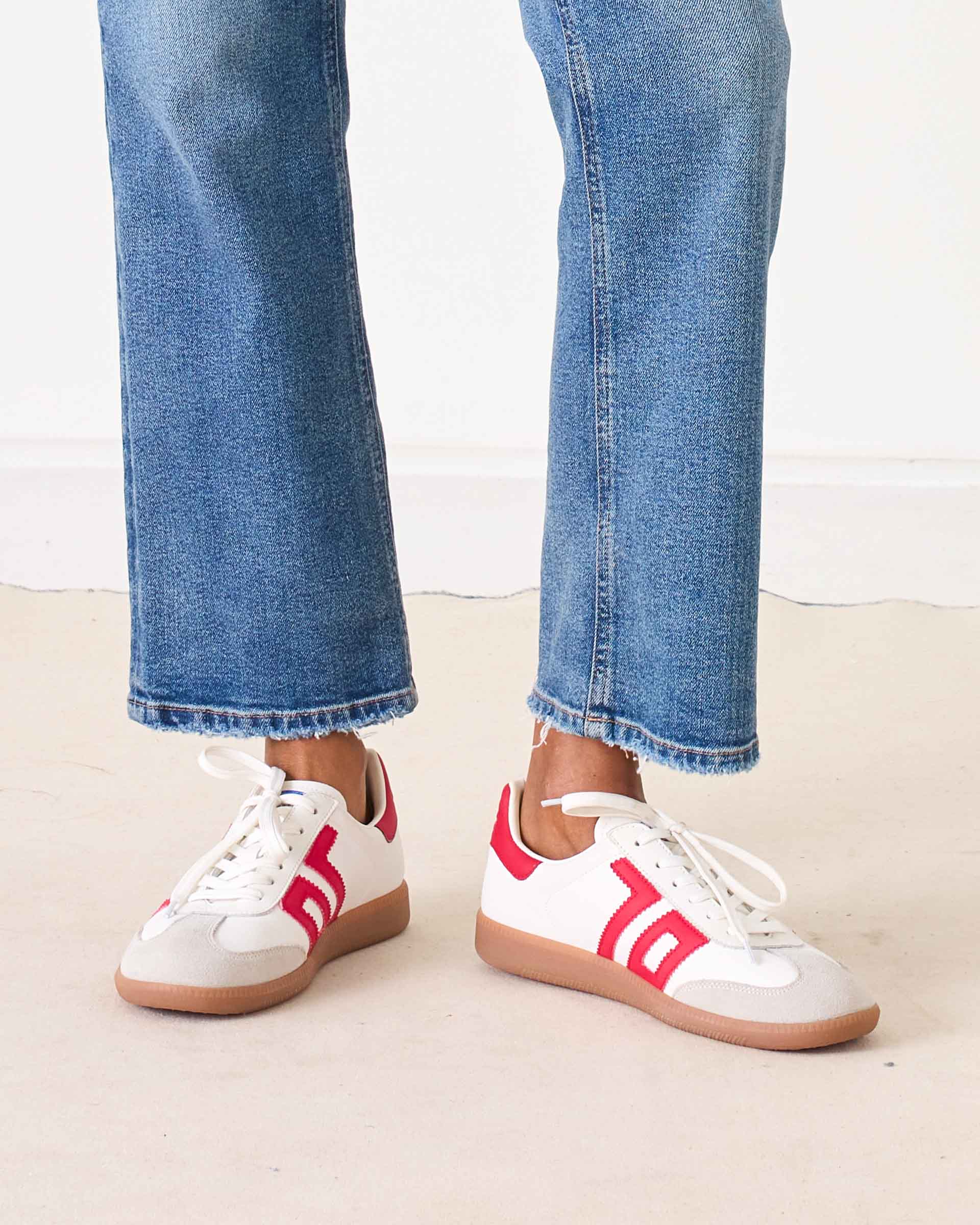 CLOUD in RED Sneakers