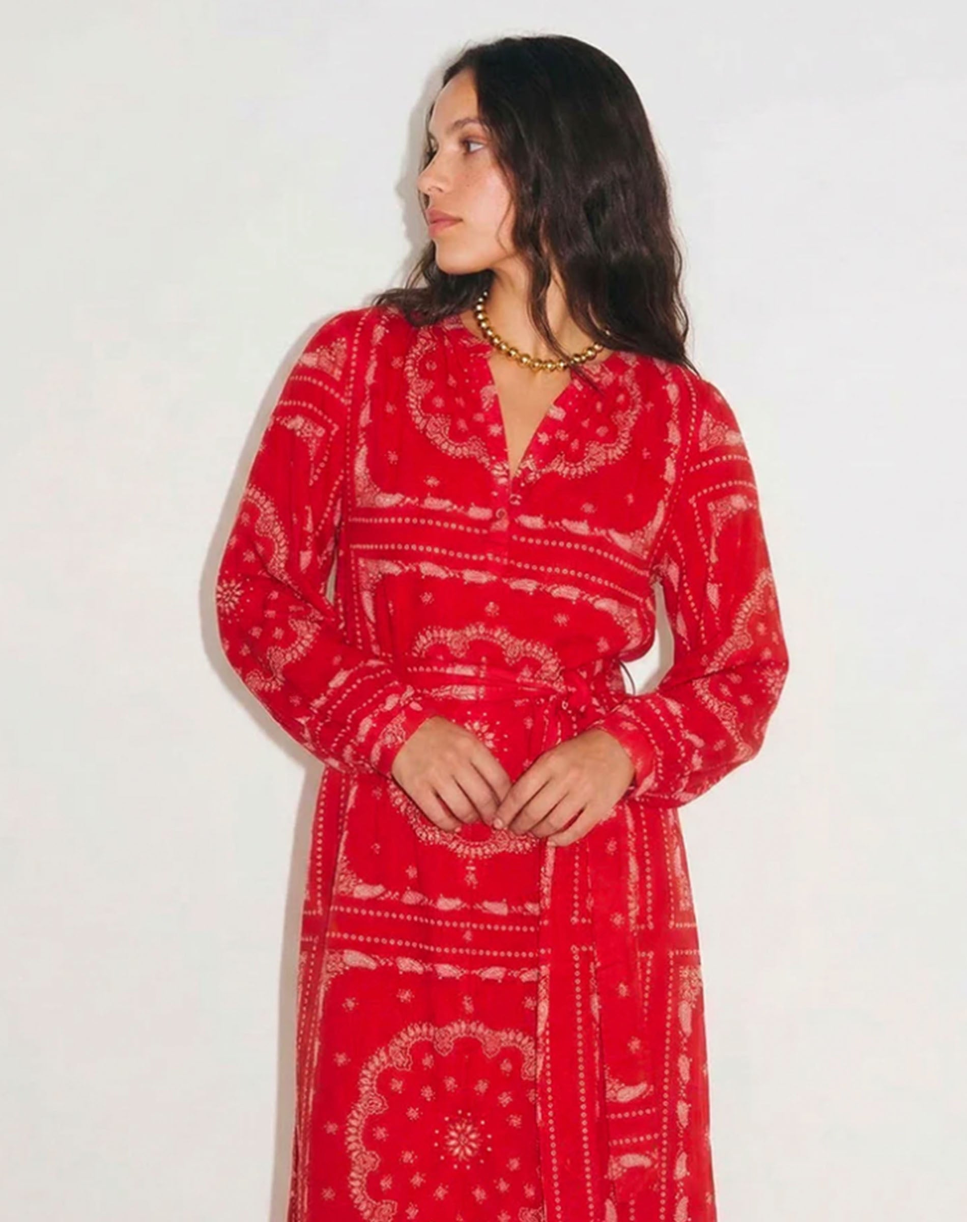 Bandana Maxi Dress