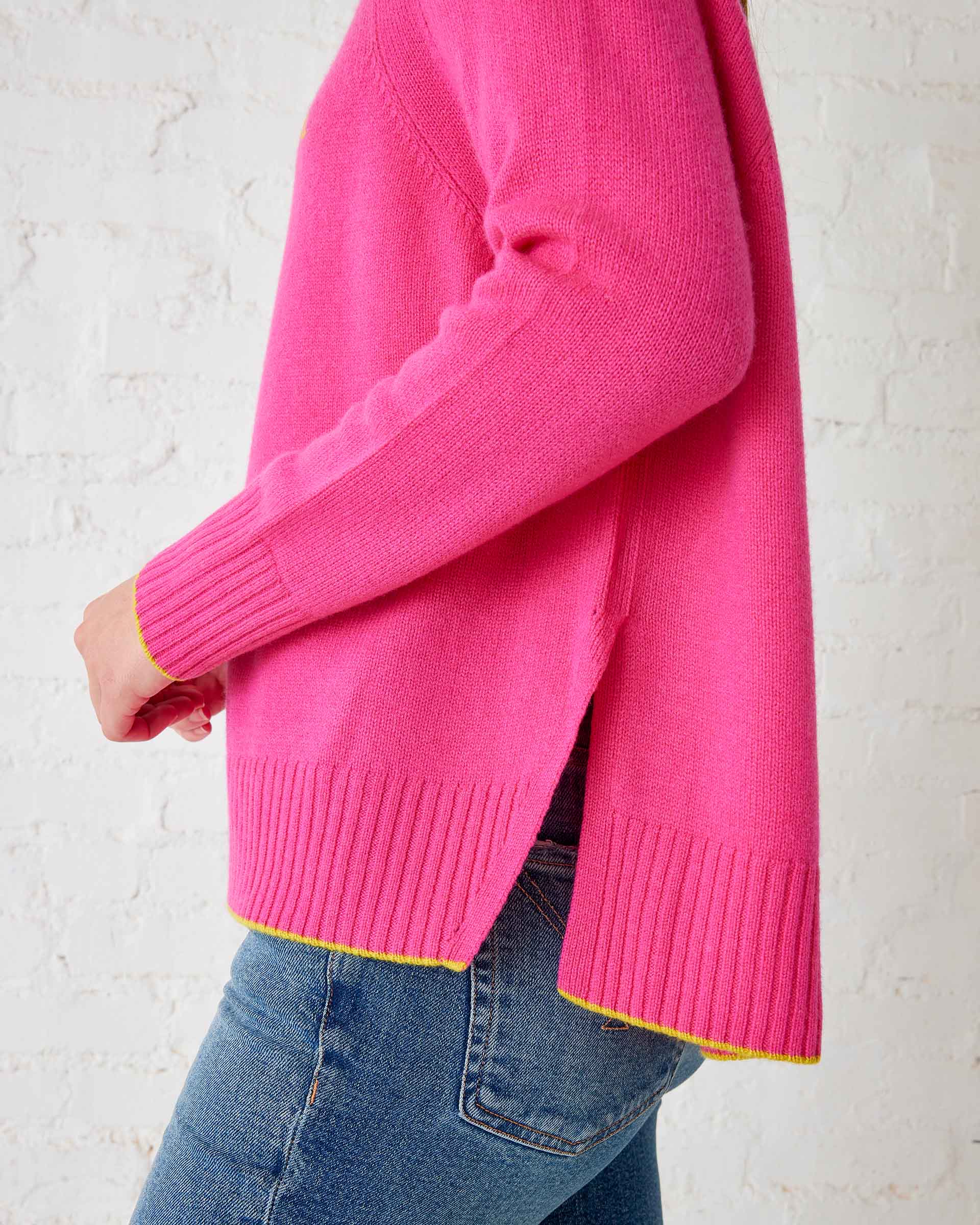 Women's Fall Cashmere Crewneck Sweater