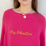 Women's Fall Cashmere Crewneck Sweater