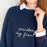 Women's Fall Cashmere Crewneck Sweater