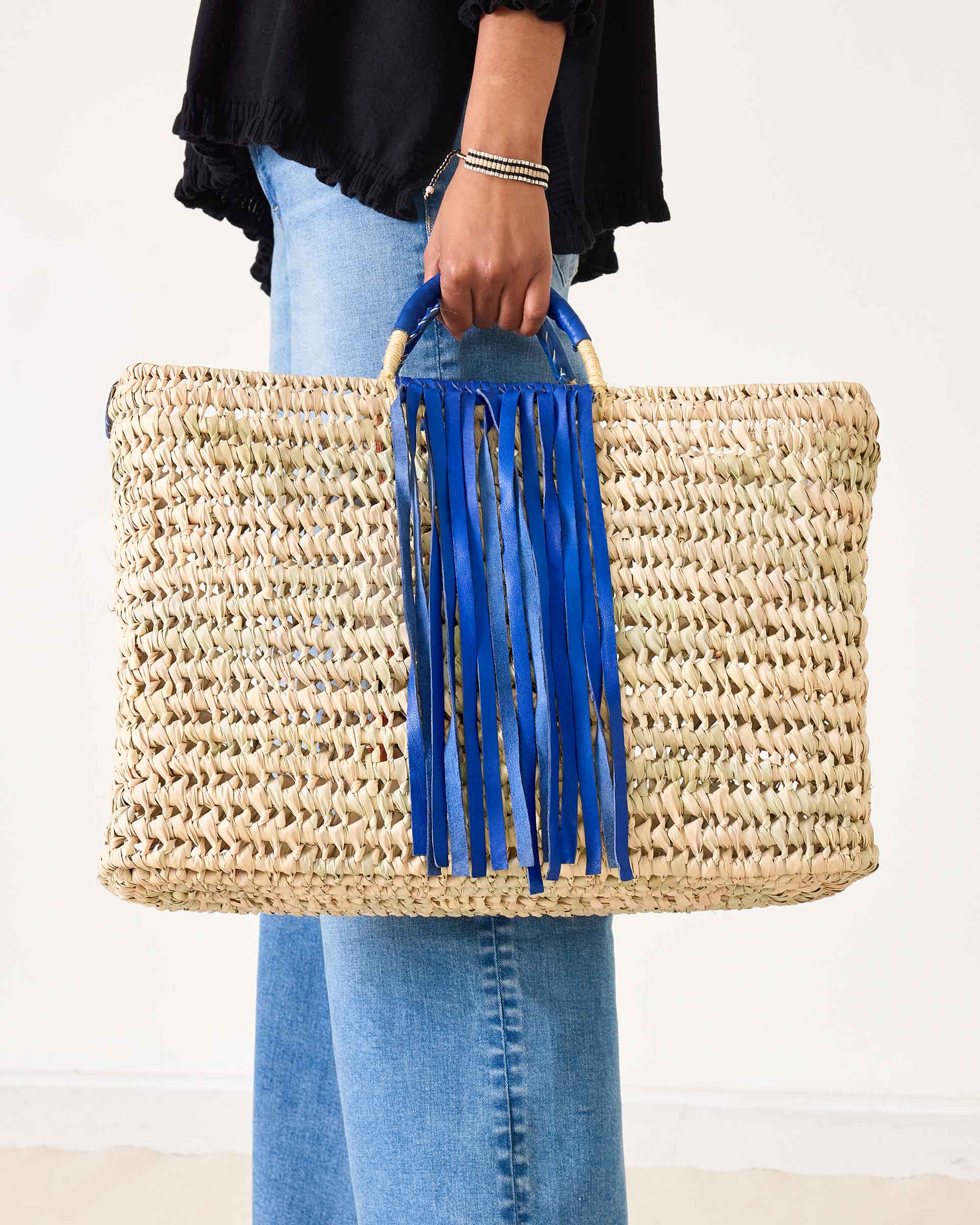 Bazaar Basket Blue