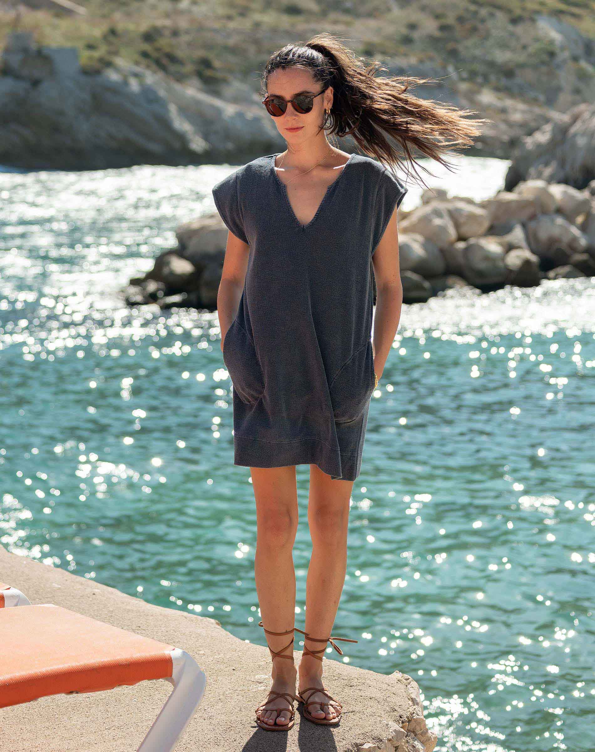 Beach Club Terry Dress