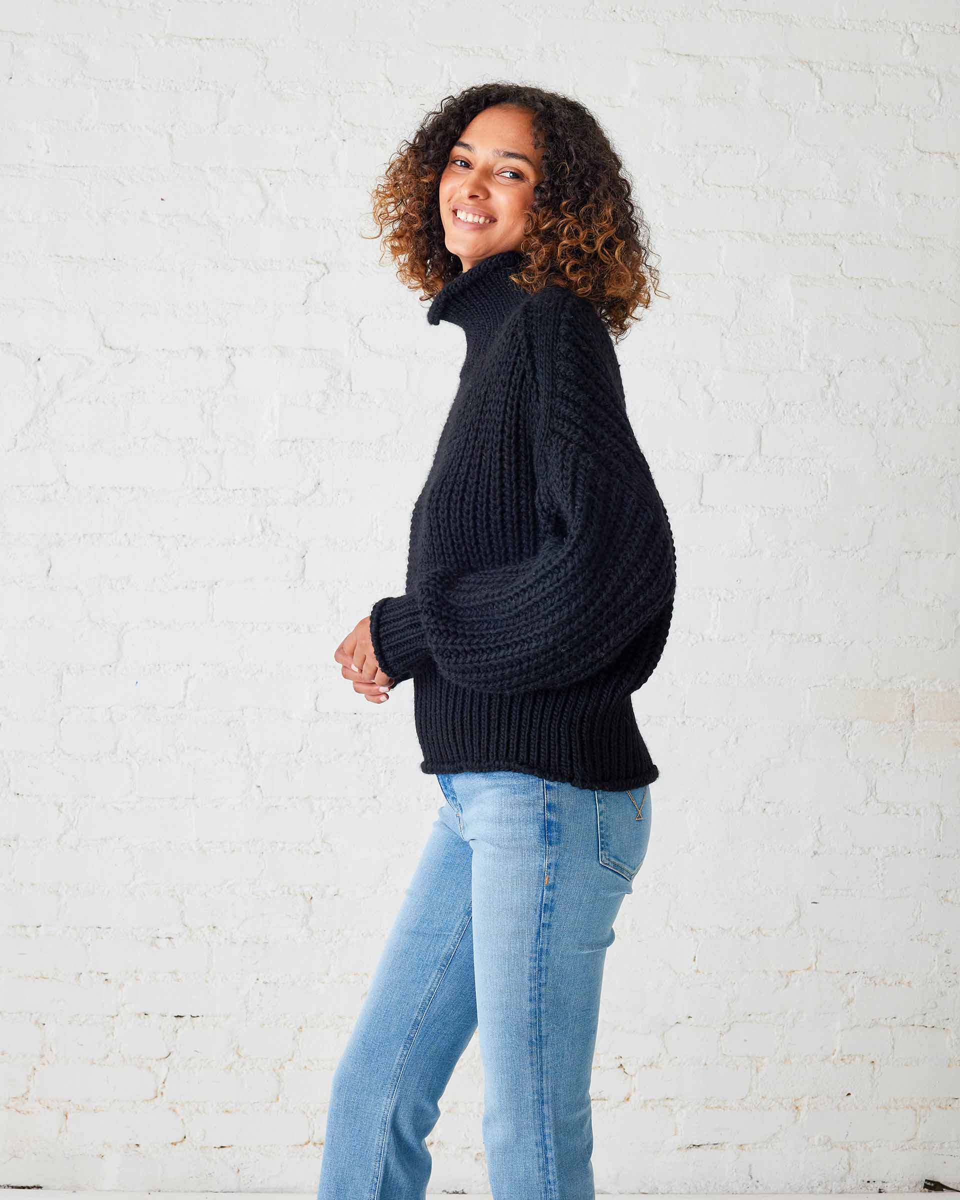 Women's Fall Knit Turtleneck Sweater