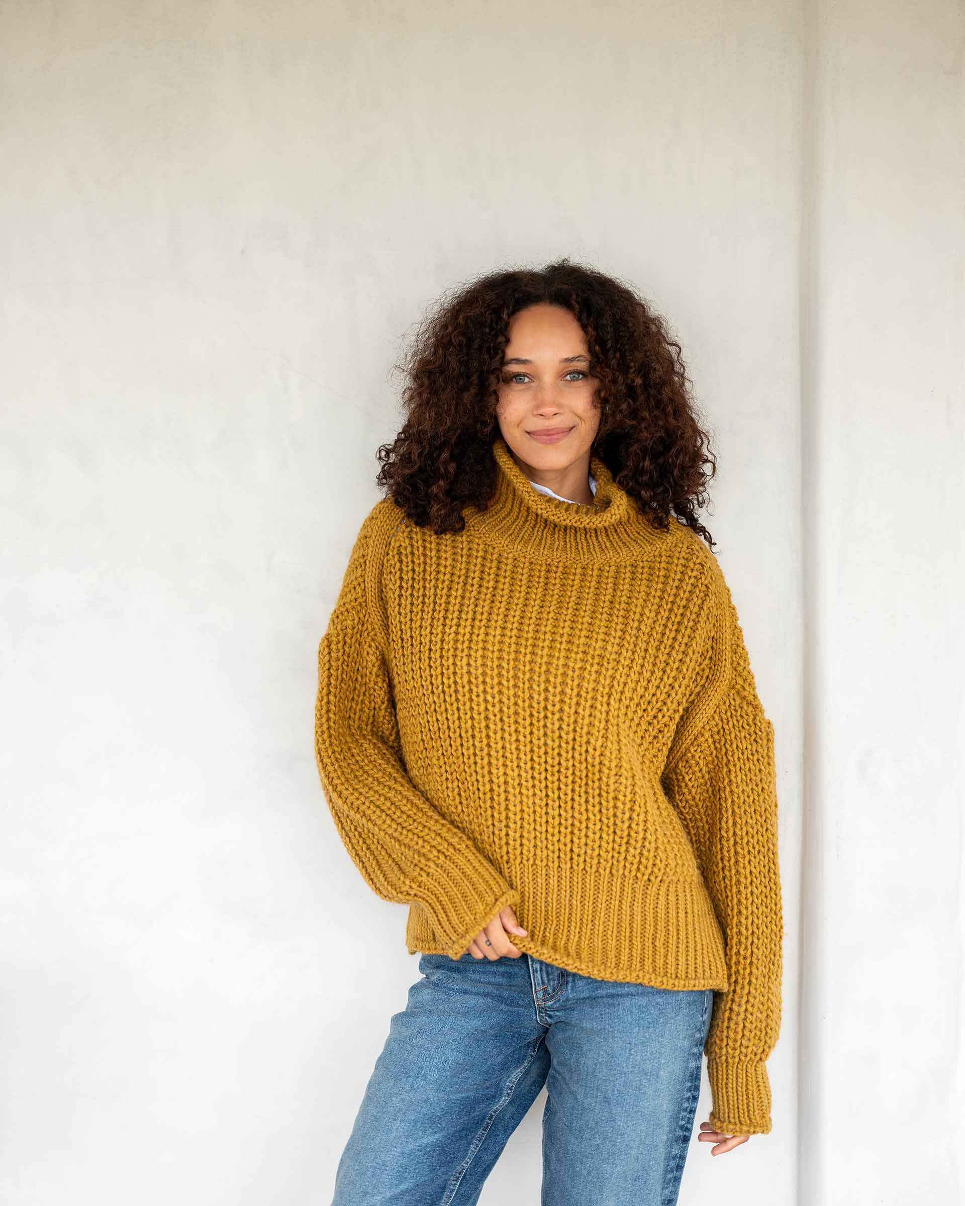 Women's Fall Knit Turtleneck Sweater