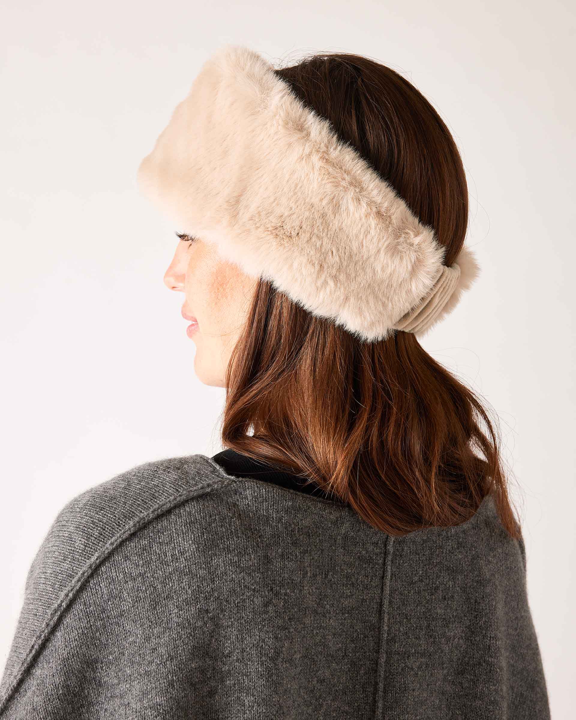 Cozy Cabin Faux Fur Headband