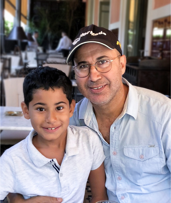 Meet the artisan Bouchaib and his son