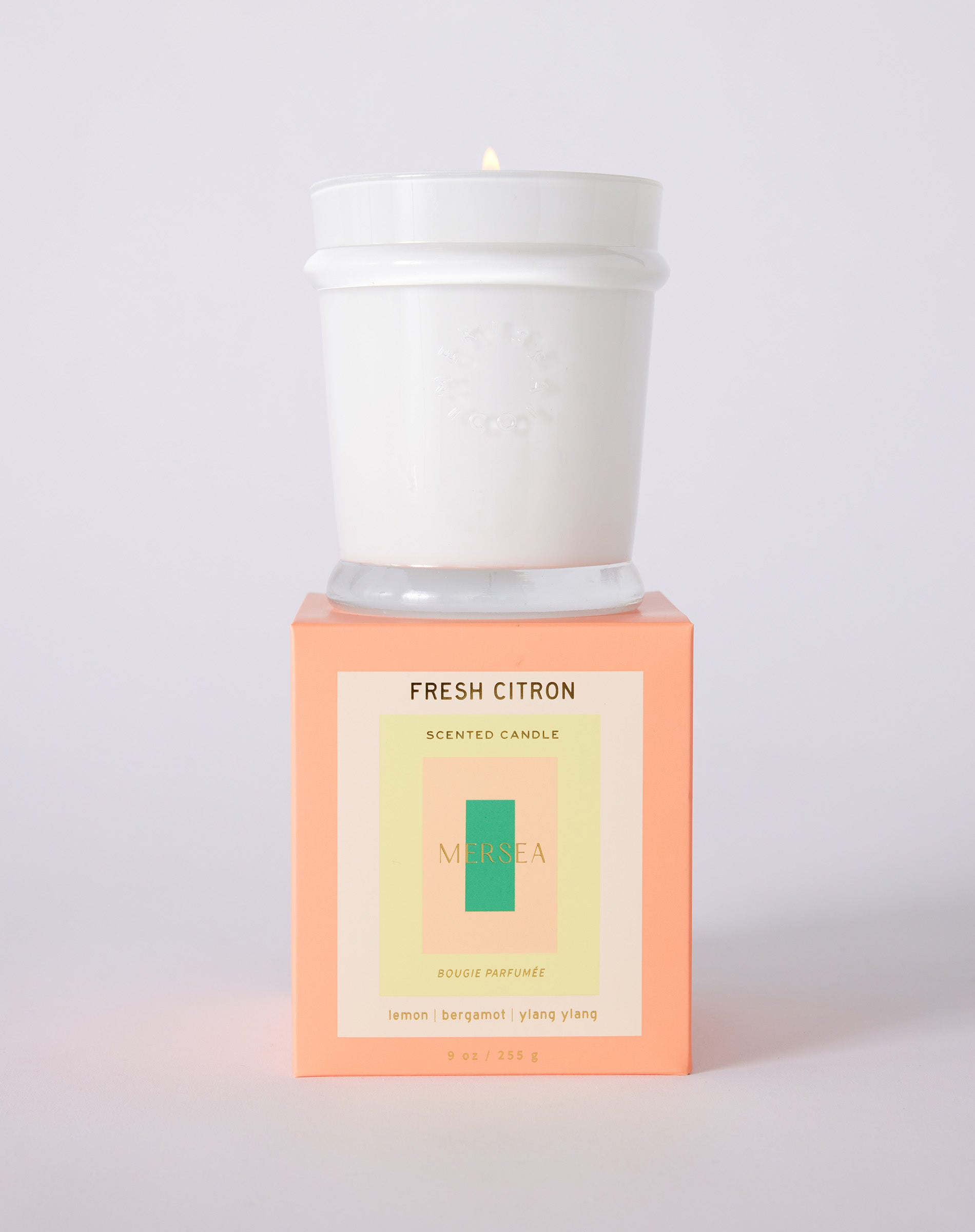 Fresh Citron Boxed Candle