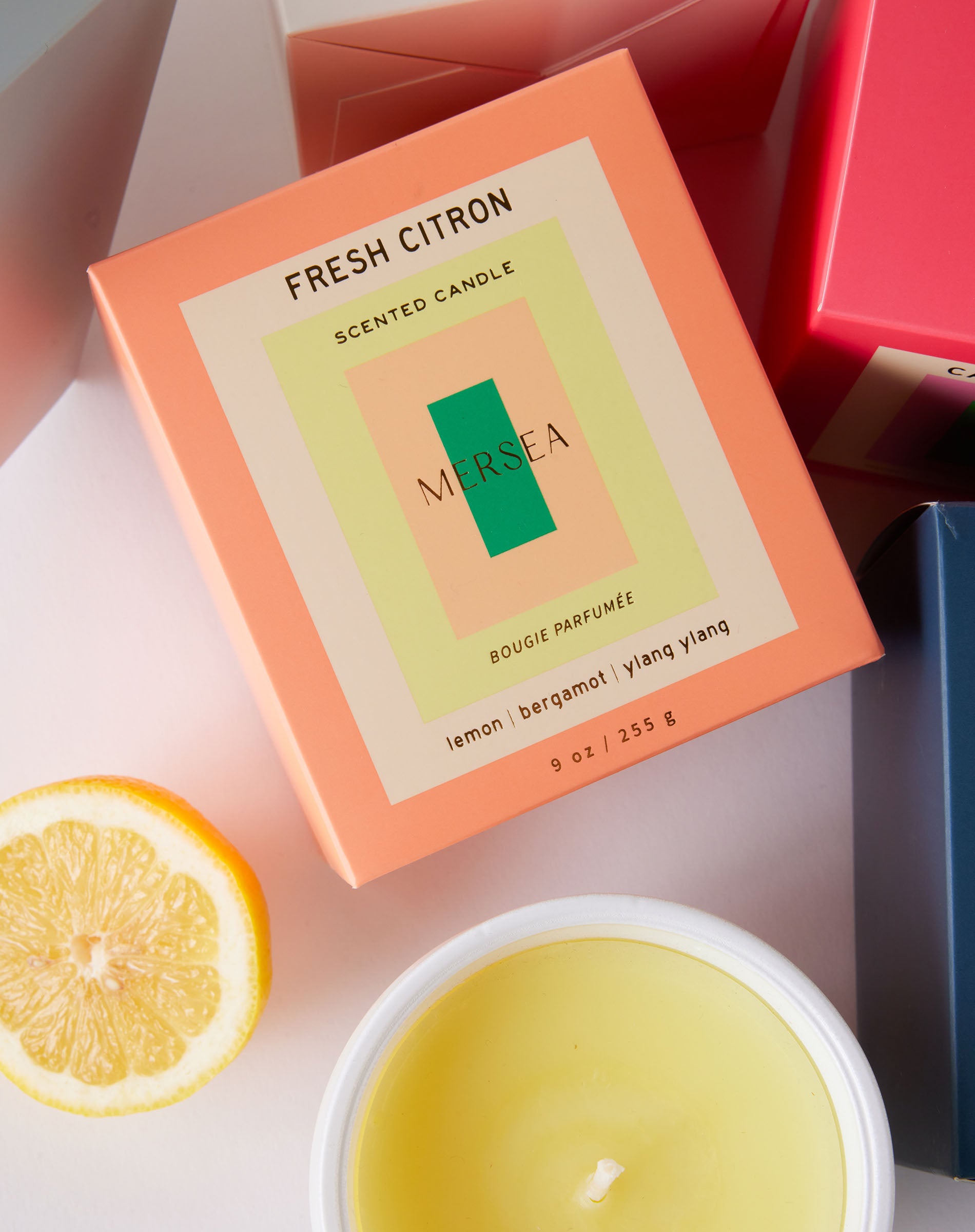 Lemon Boxed Candle