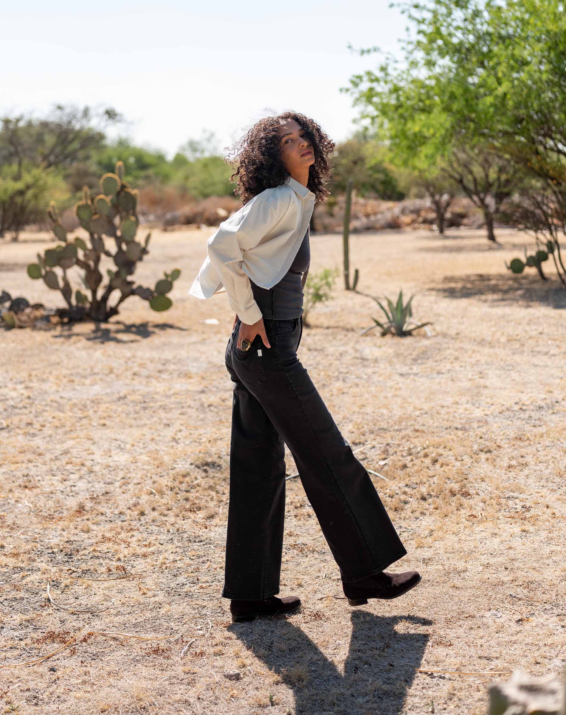 Boxy Button Up