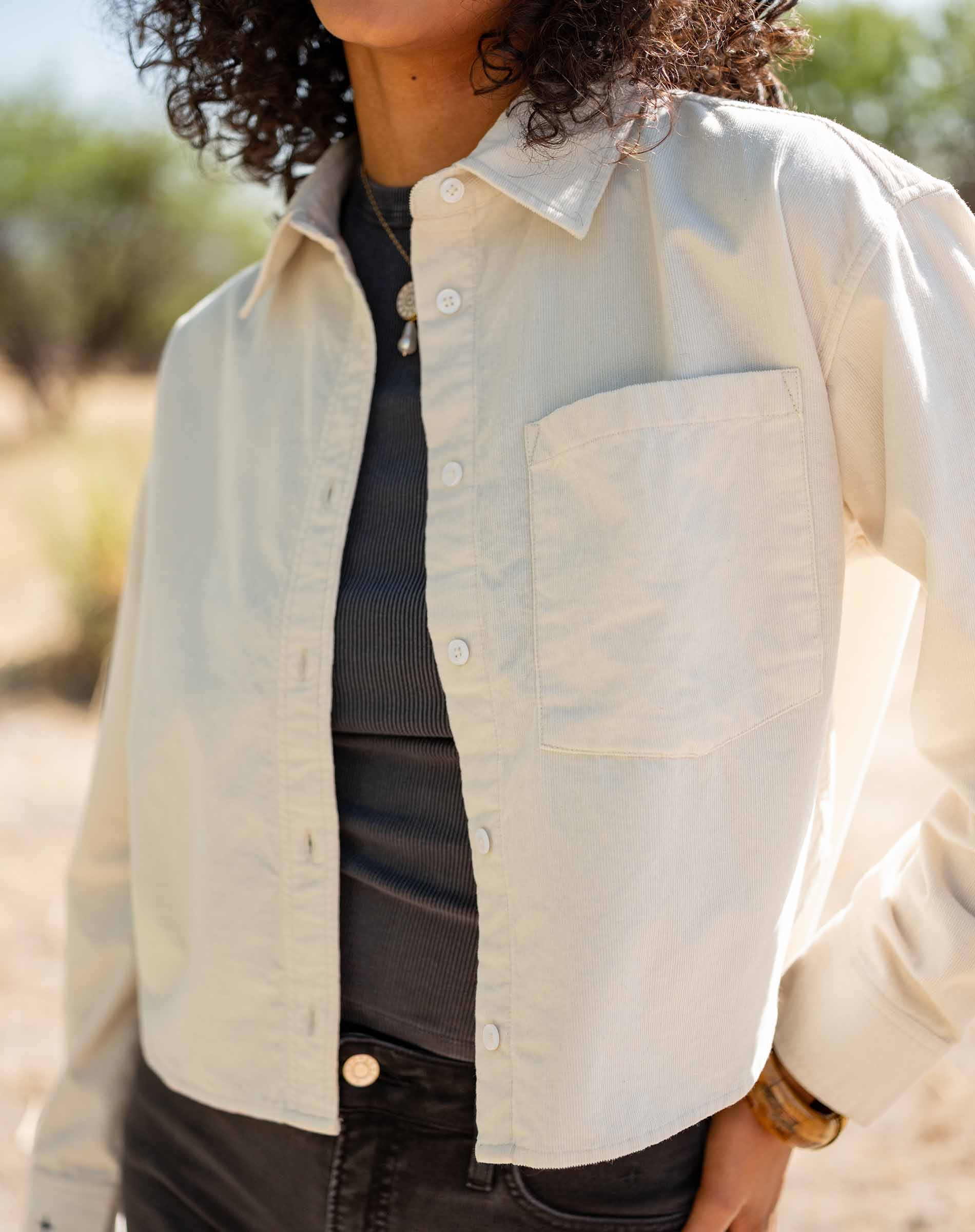 Boxy Button Up