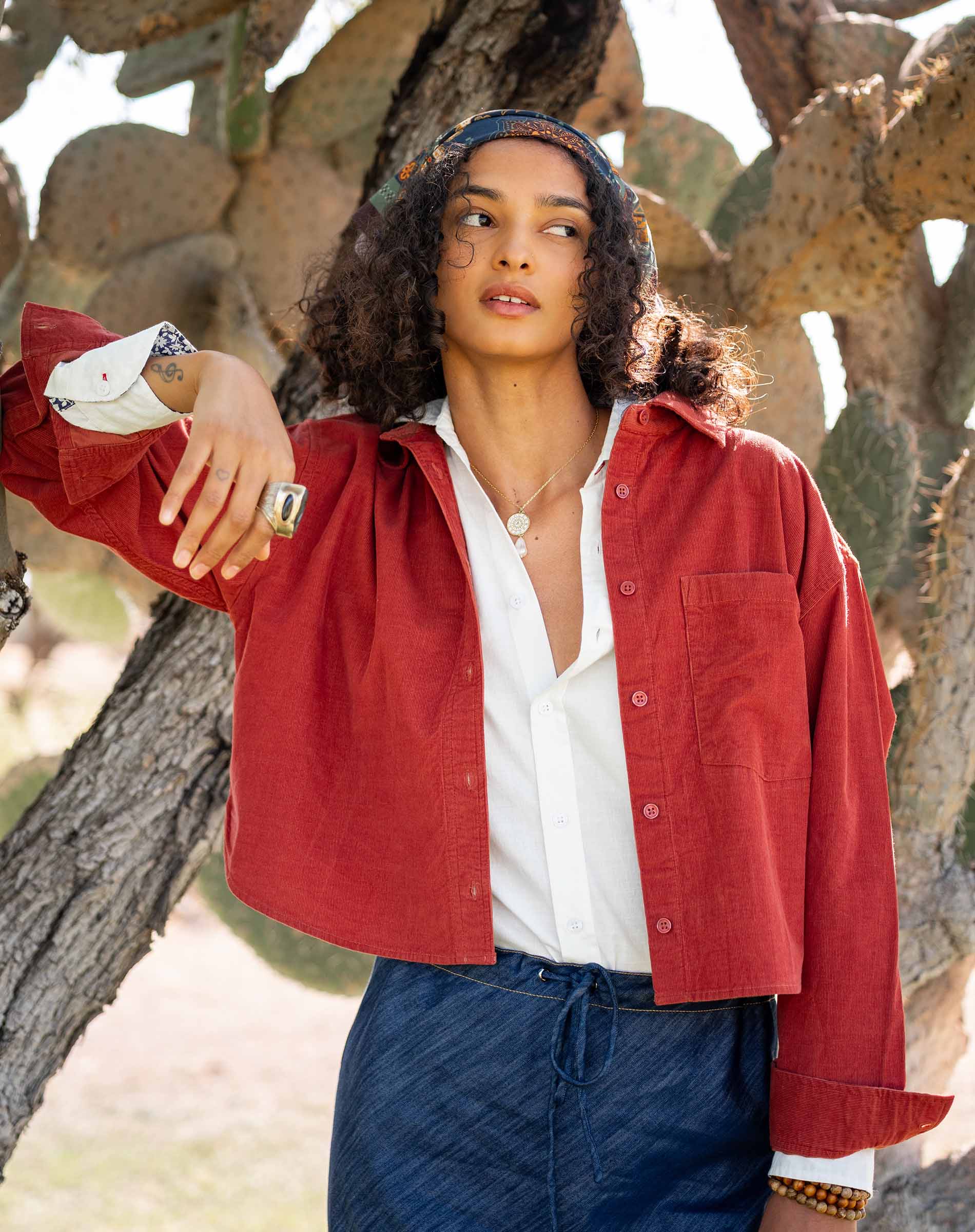 Boxy Button Up