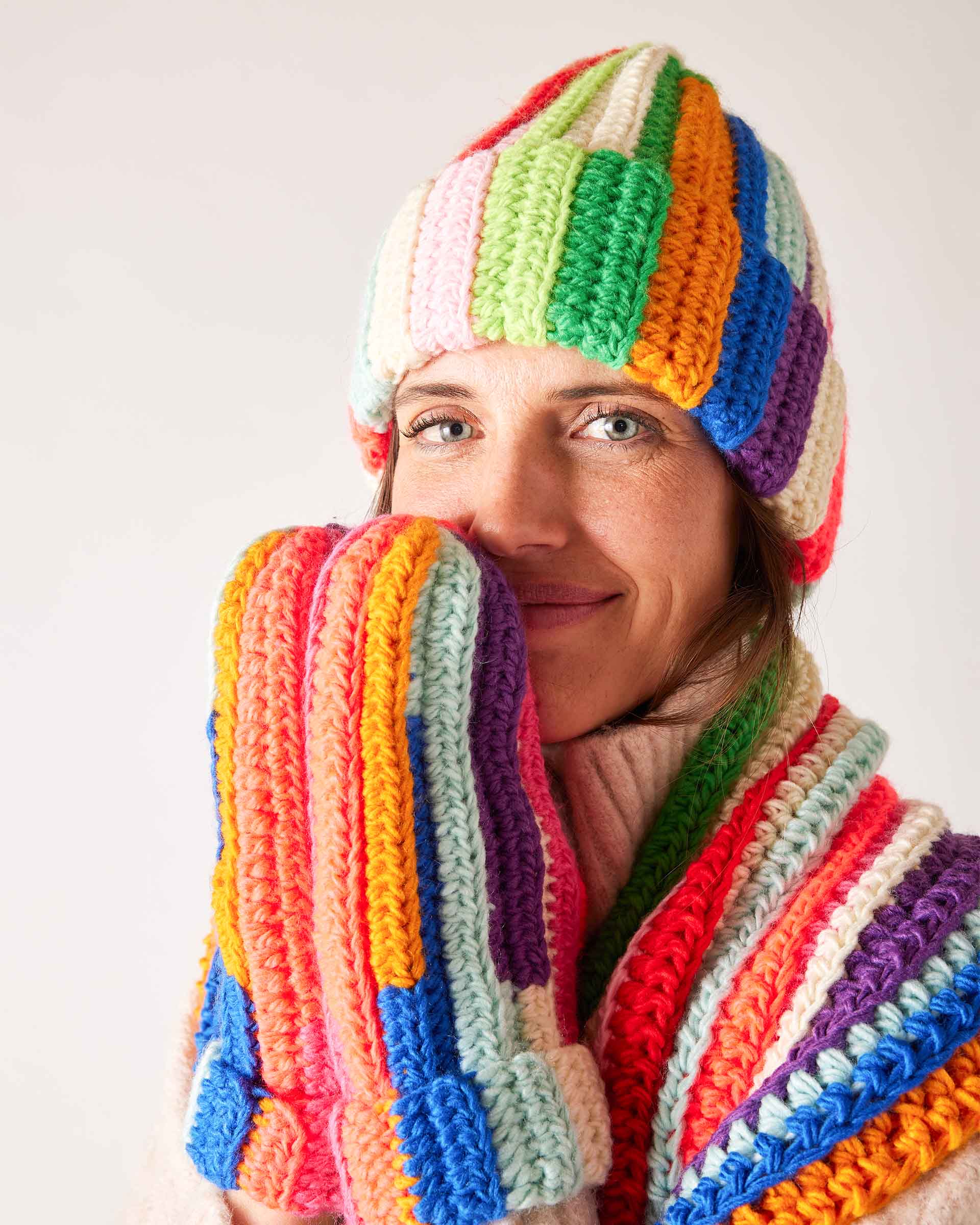 Fun Vibrant Winter Beanie