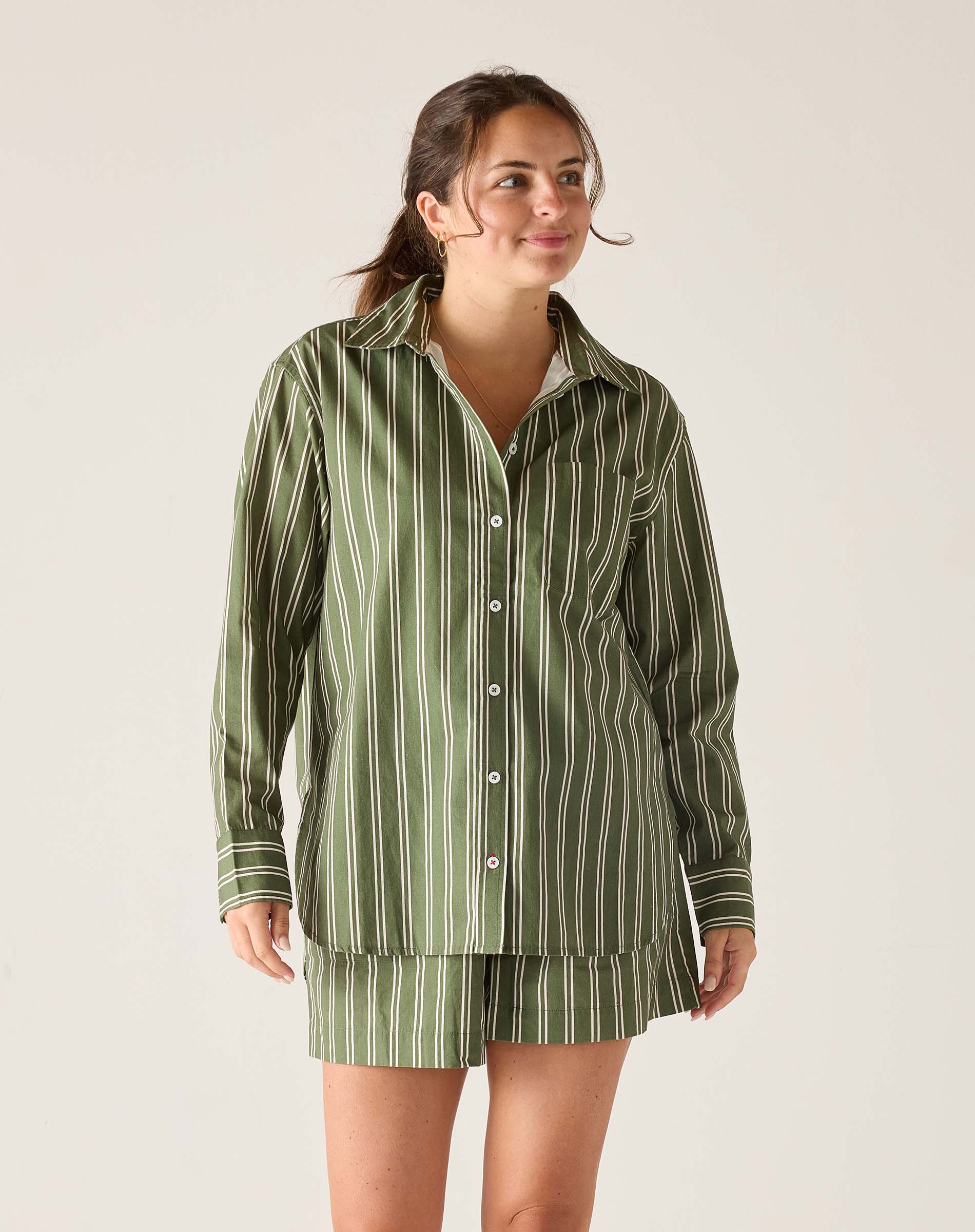 Brontë Relaxed Button Up Shirt