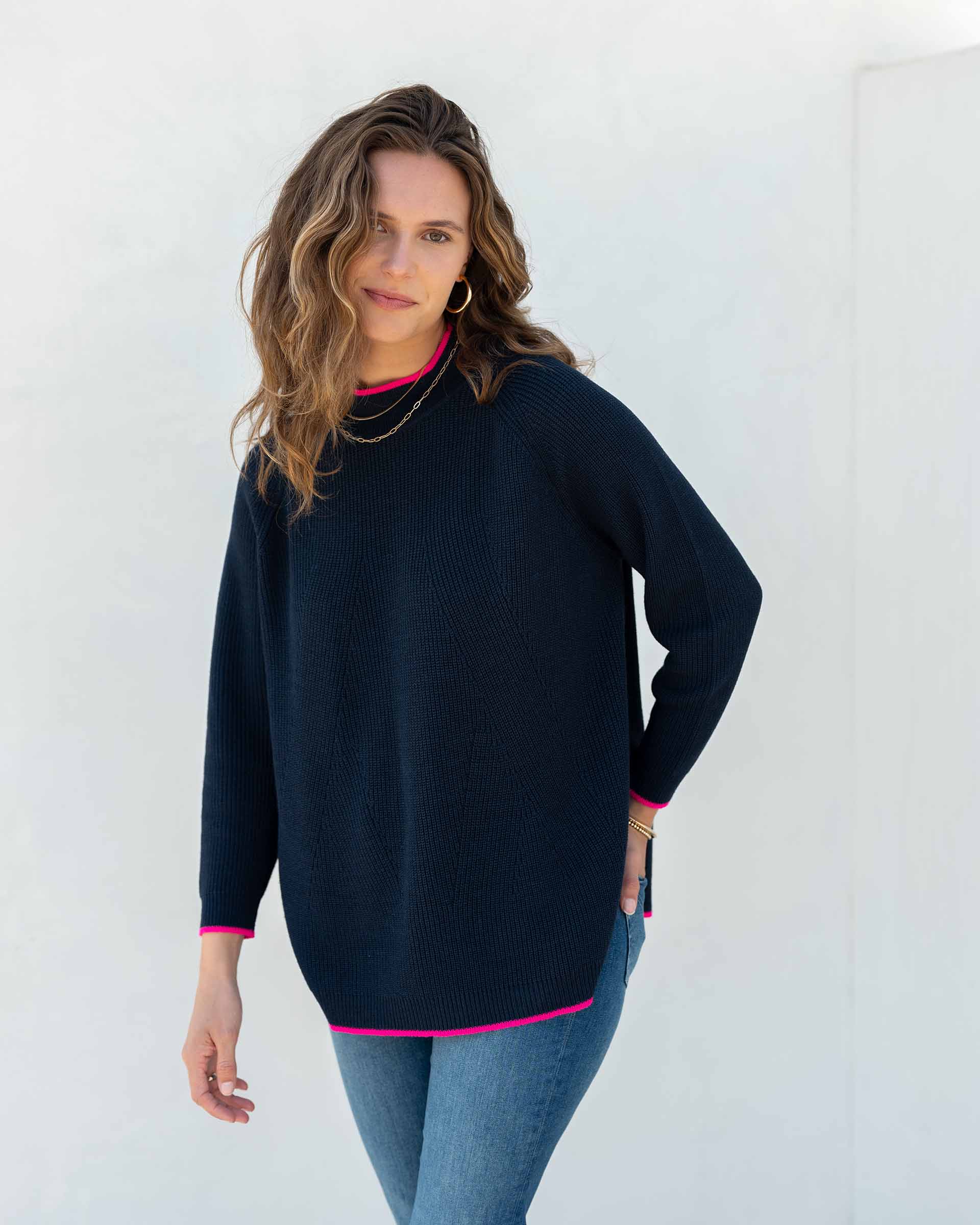 Camden Mock Neck Sweater