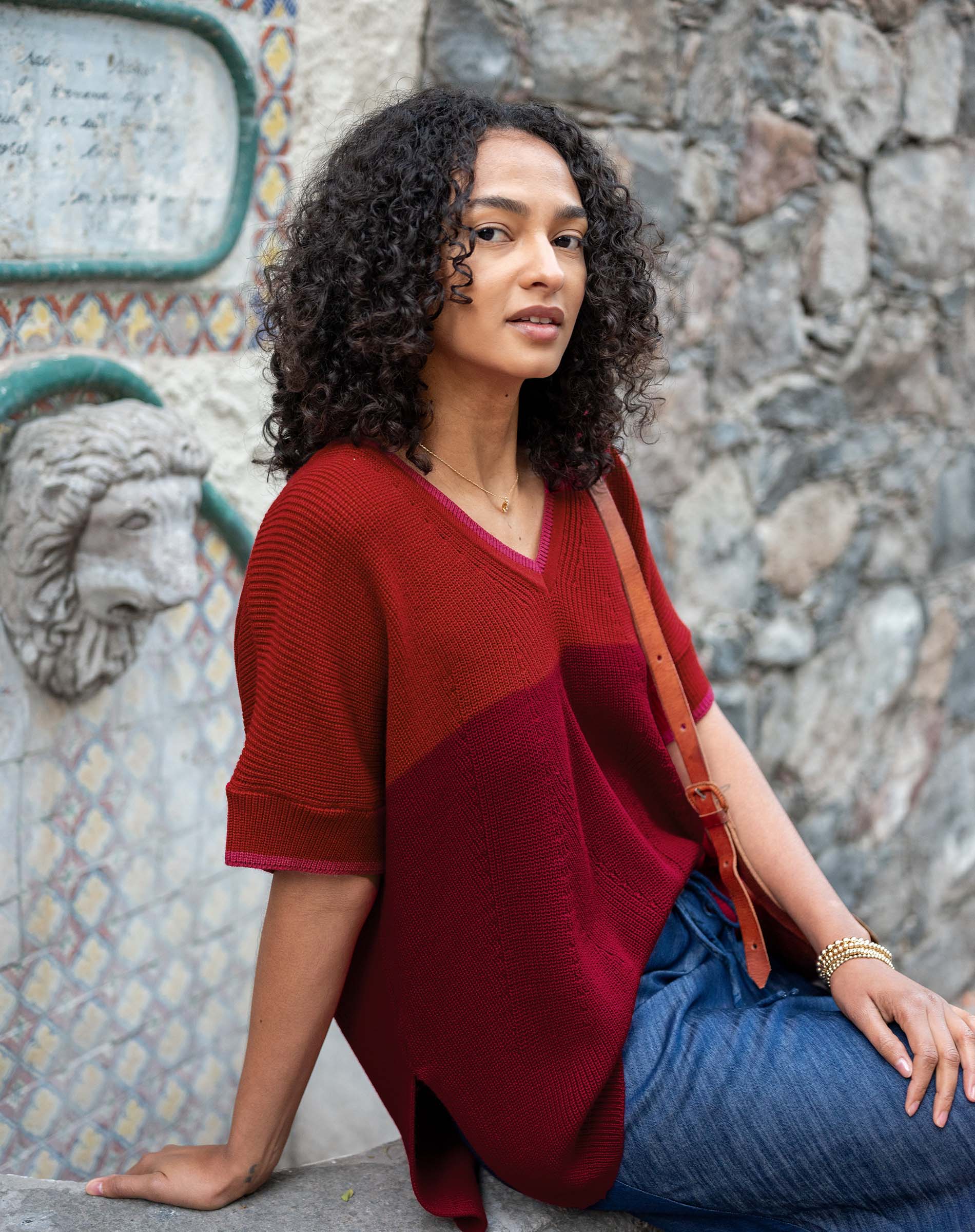 Camden Short Sleeve Sweater