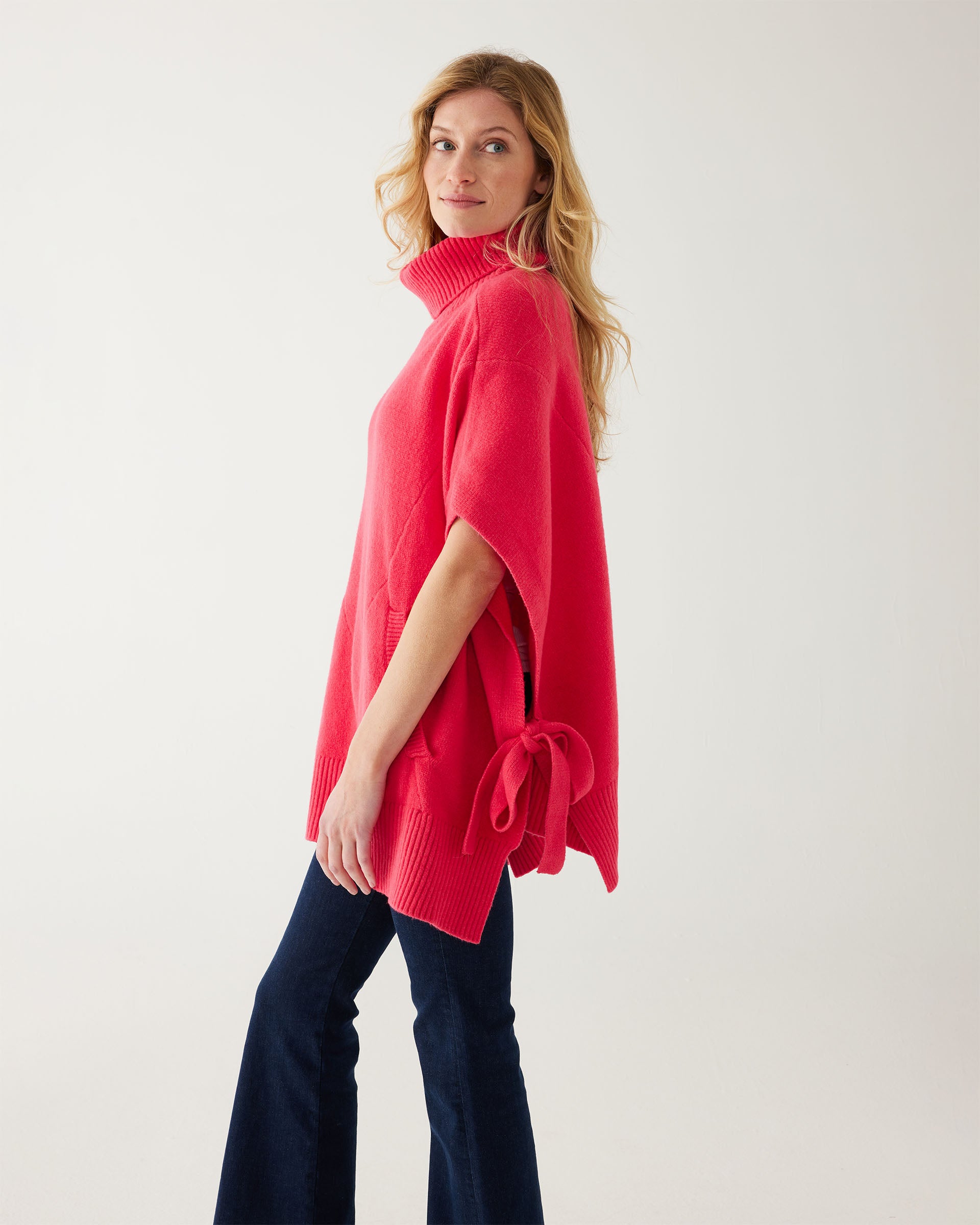 Cape Poncho Sweater is a Modern Twist on a Classic Silhouette | MERSEA