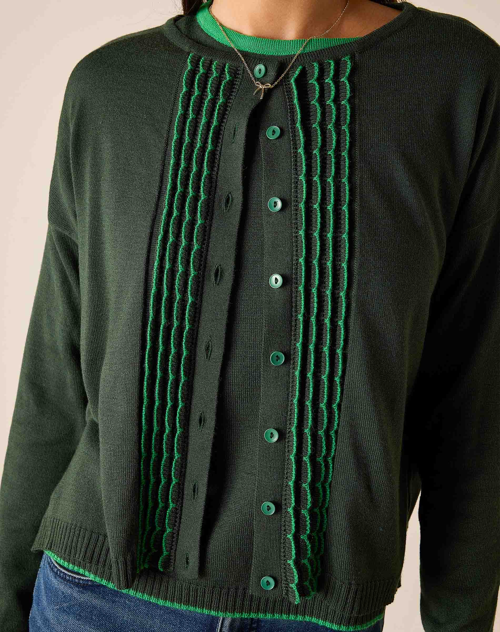 Cardiff Ruffle Cardigan