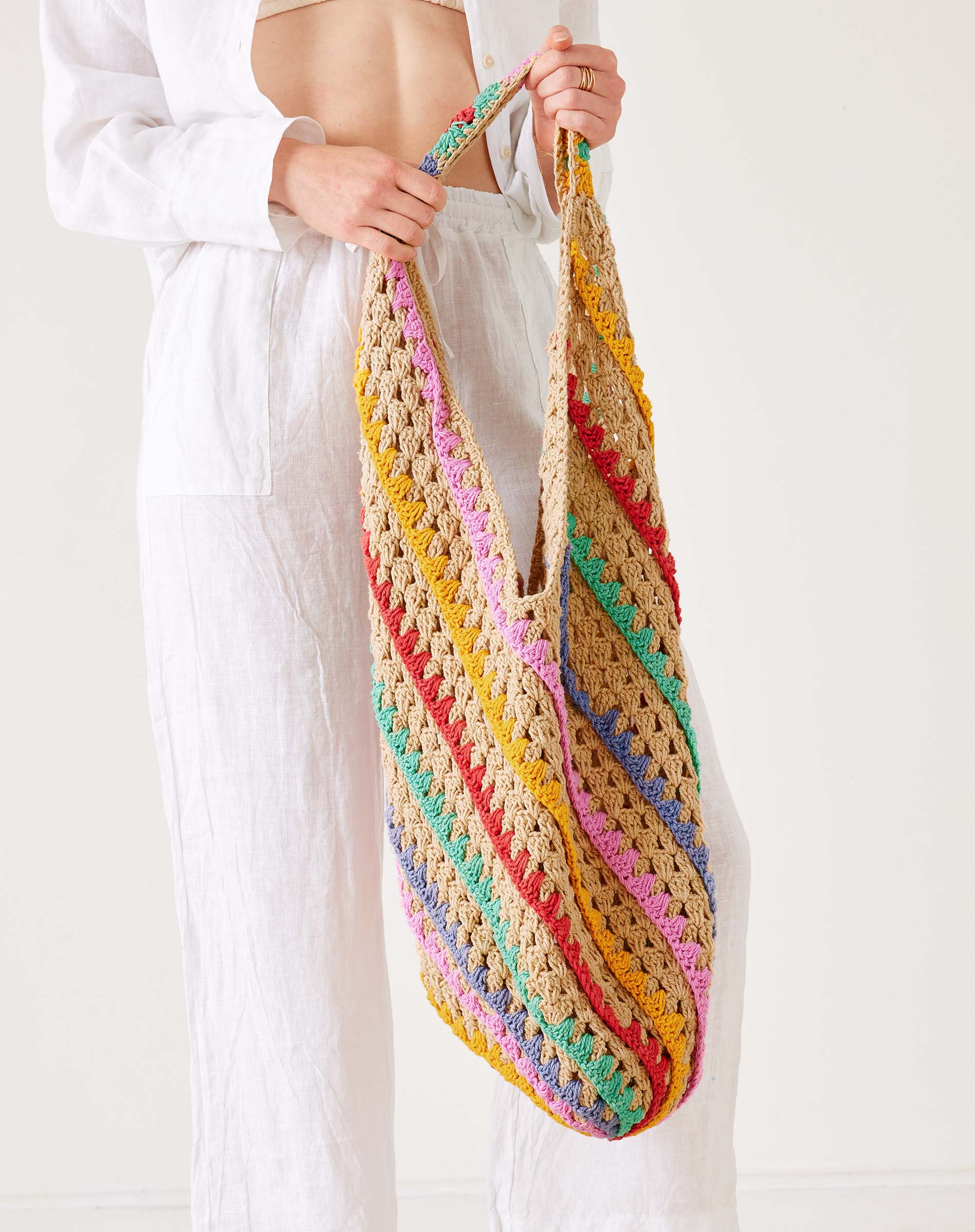 Carly Crochet Boho Bag