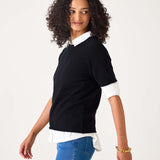 Women's Short Sleeve Cashmere Sweater