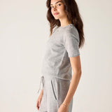 Women's Short Sleeve Cashmere Sweater